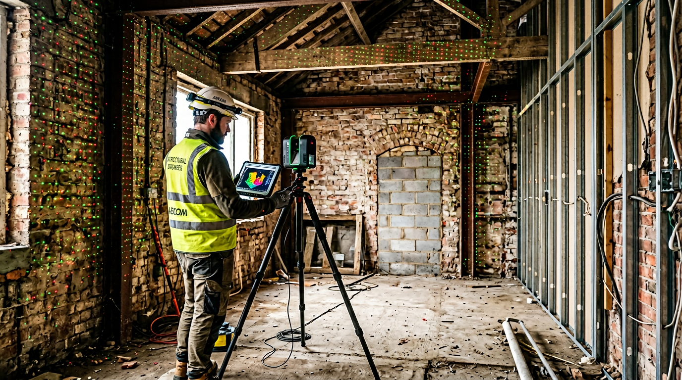 No Drawings, No Problem: How LiDAR Scanning Documents What Decades of Modifications Have Hidden